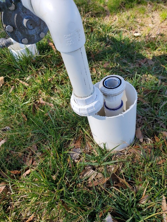 Winterized Backflow Setup